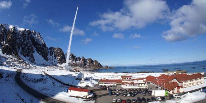 اولین موشک هیبریدی نروژی از نروژ پرتاب شد