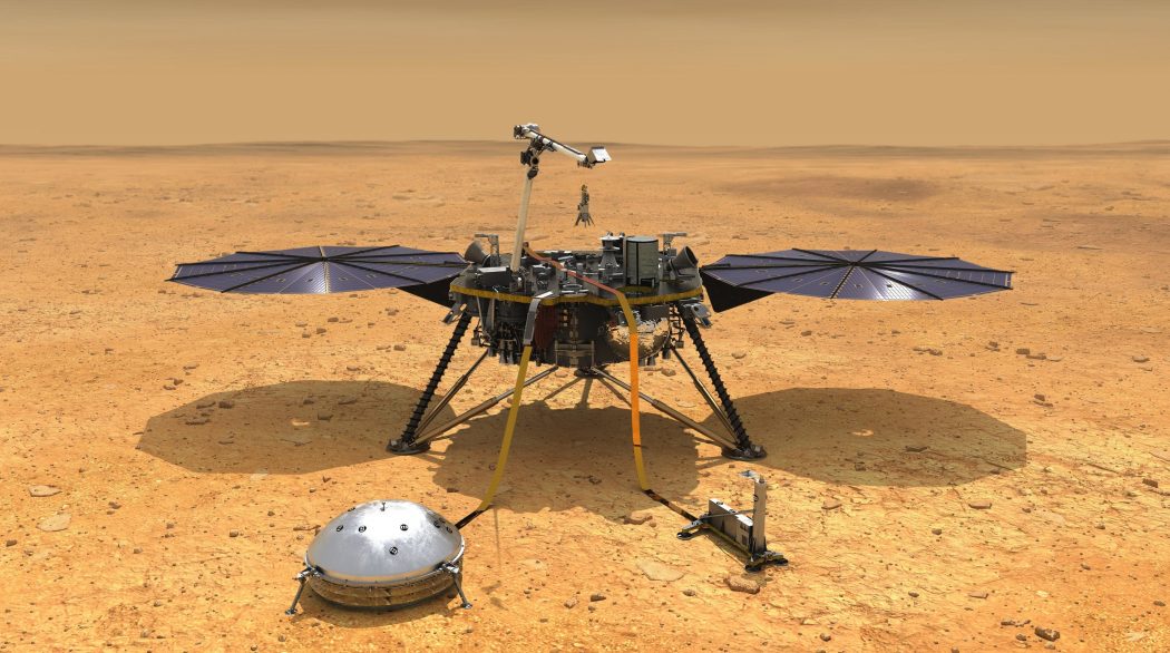 مریخ‌نورد اینسایت – فرود این فضاپیما روی مریخ به صورت زنده پخش خواهد شد