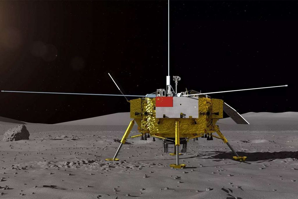 کاوشگر چین با موفقیت وارد میدان جاذبه کره ماه شد