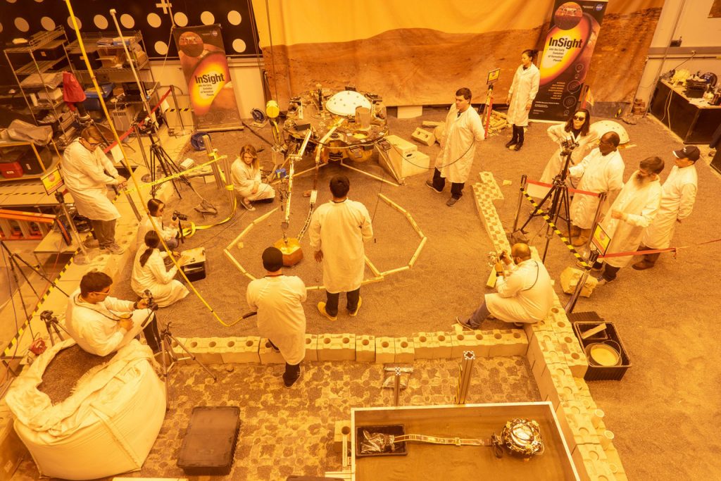 مریخ روی زمین - محلی برای آزمایش کاوشگر Insight