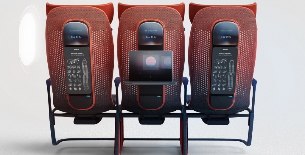 طراحی اولیه صندلی هوشمند برای هواپیماهای ایرباس
