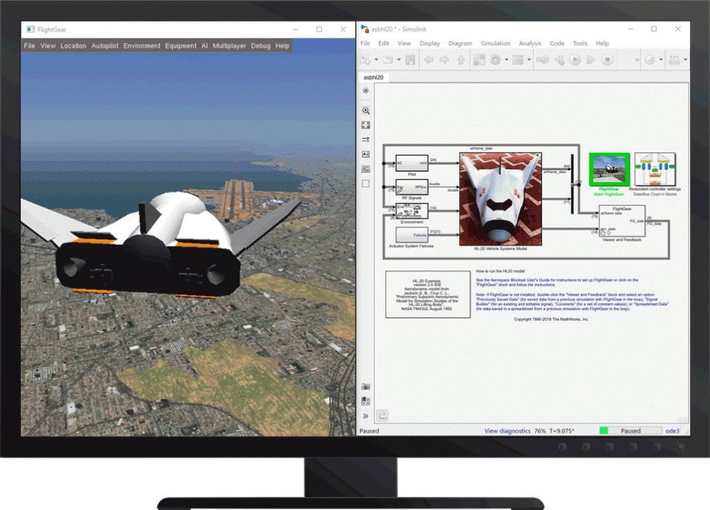 ارتقا قابلیت طراحی هوافضایی با MATLAB/Simulink توسط شرکت Mathworks 