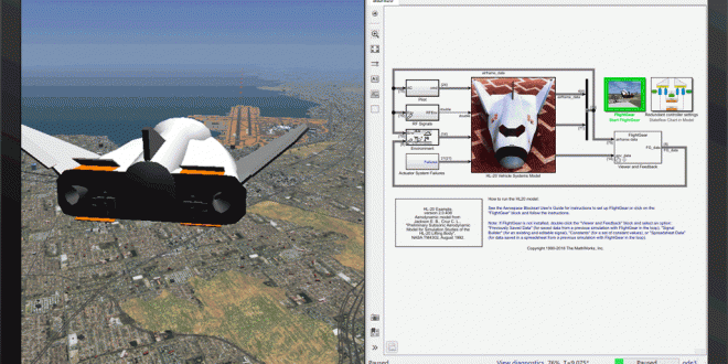 ارتقا قابلیت طراحی هوافضایی با MATLAB/Simulink توسط شرکت Mathworks