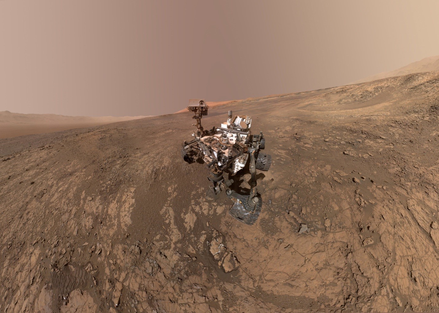 مریخ‌نورد کنجکاوی (Curiosity) ناسا جاذبه کوهستان مریخ را اندازه‌گیری می‌کند