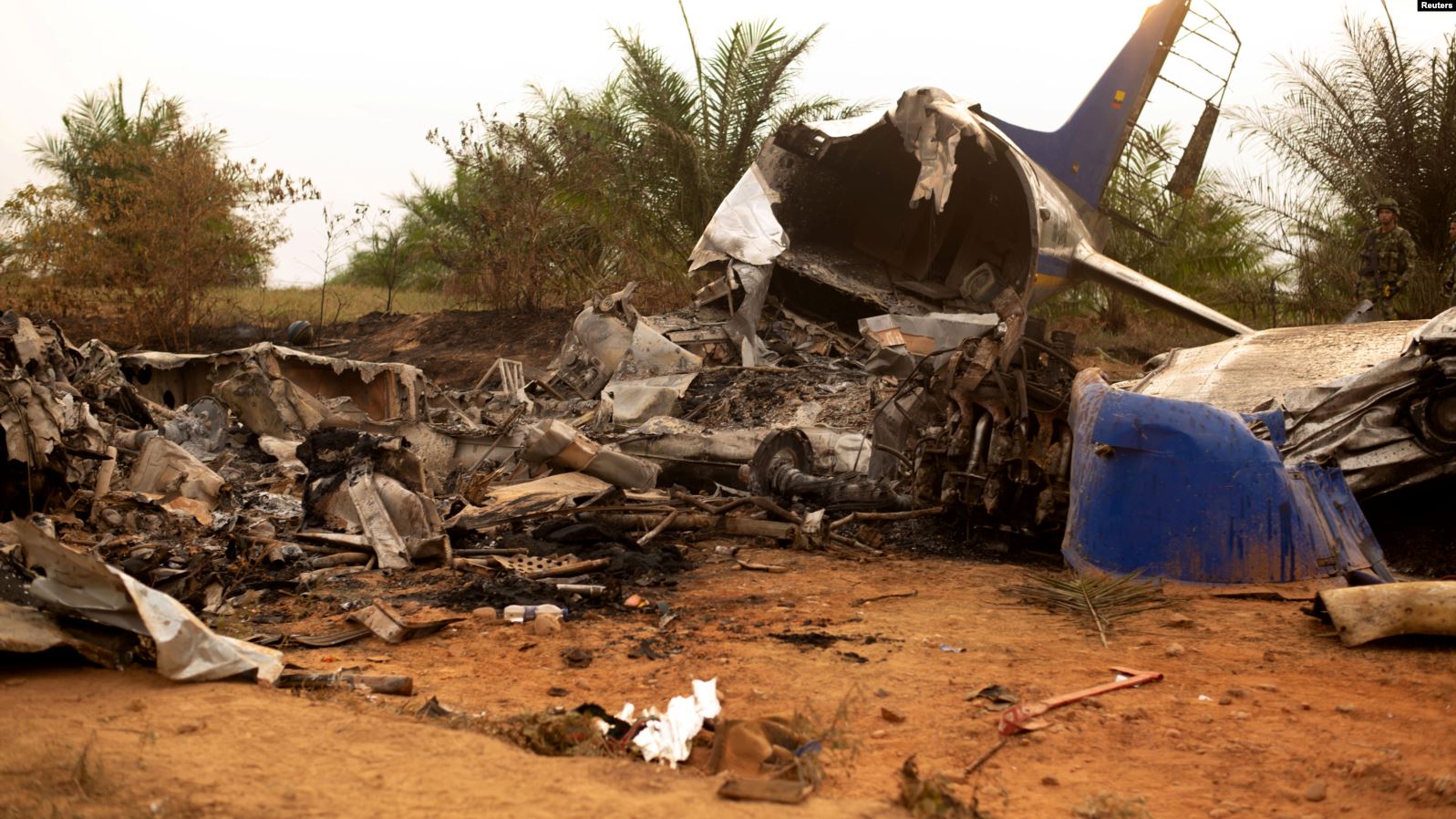 سقوط یک فروند هواپیما در کلمبیا به کشته شدن ۱۲ نفر منجر شد