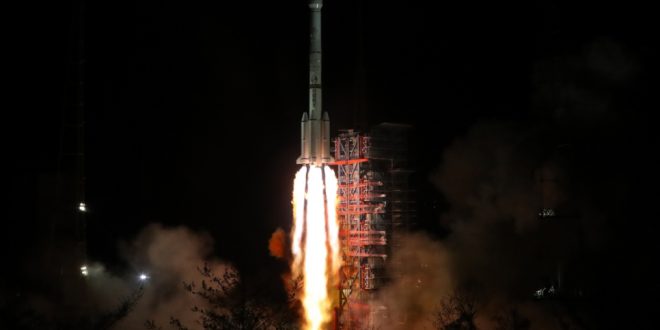 چین یک ماهواره مخابراتی جدید به مدار ژئو پرتاب کرد