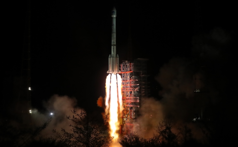 چین یک ماهواره مخابراتی جدید به مدار ژئو پرتاب کرد