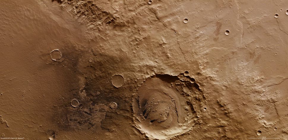 آب زیرزمینی مریخ – شناسایی اولین شواهد توسط محققان هلندی