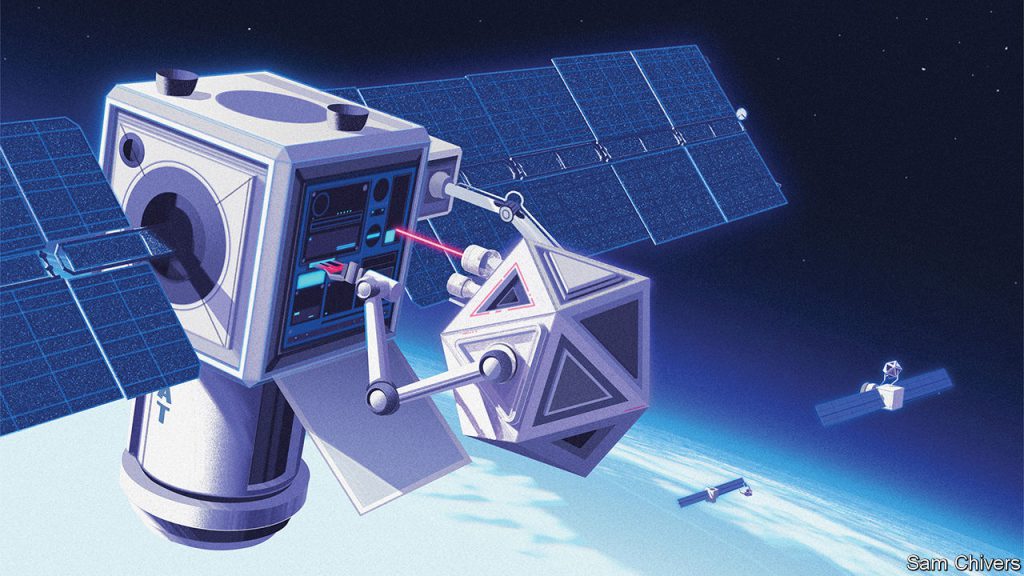 دارپا قصد توسعه ربات تعمیرکار ماهواره در مدار را دارد
