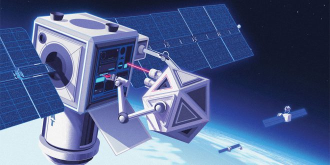 دارپا قصد توسعه ربات تعمیرکار ماهواره در مدار را دارد