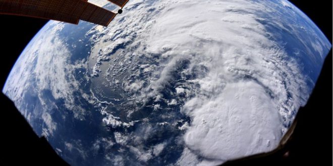 شناسایی طوفان گرمسیری بری از فضا توسط فضانوردان