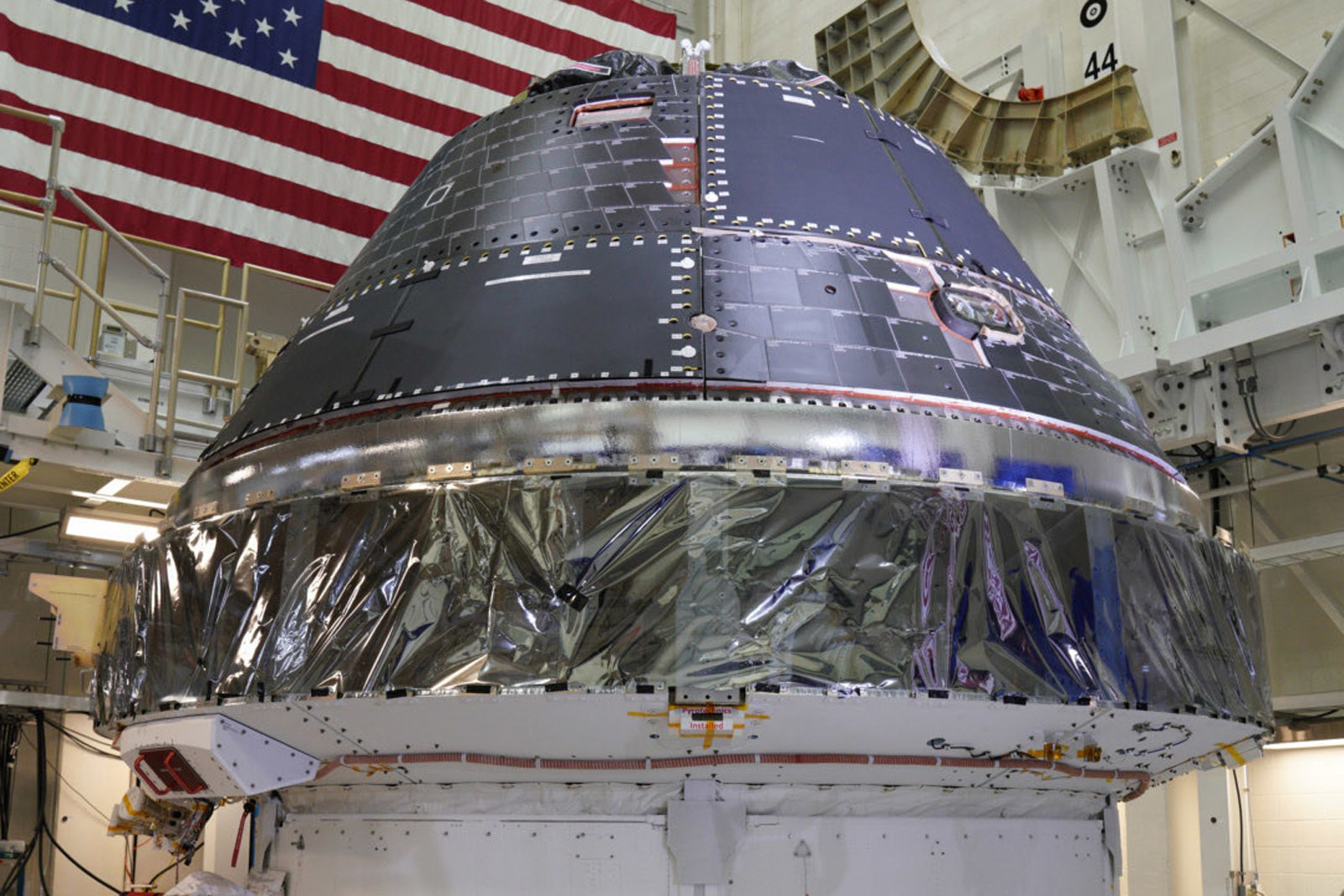 کپسول اوریون برای سفر بدون فضانورد به ماه آماده شده است