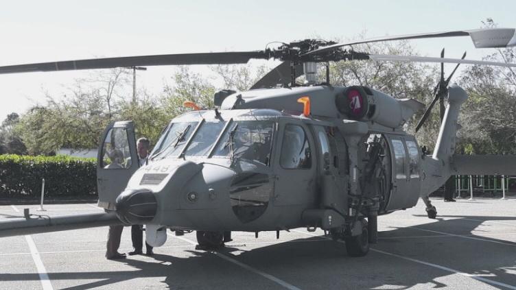 تست اجزای هلیکوپتر HH-60W توسط Sikorsky
