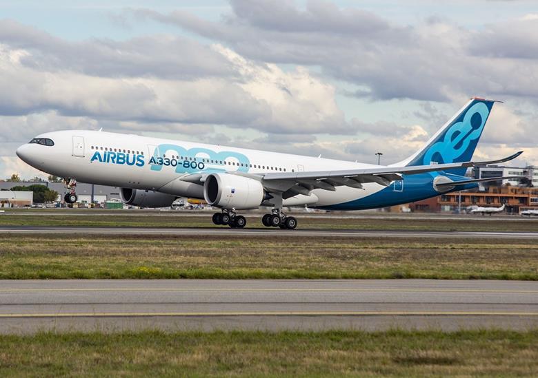 هواپیمای A330-800 صلاحیت پرواز را برای مدت زمان بالای ۱۸۰ دقیقه دریافت کرد