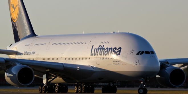 خارج کردن ۶ فروند A380 از ناوگان شرکت هواپیمایی Lufthansa به دلیل بحران ویروس کرونا