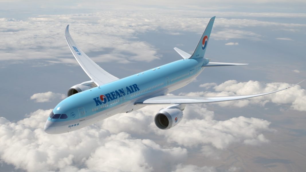 شروع مجدد برخی از پروازهای بین المللی Korean Air از ماه ژوئن