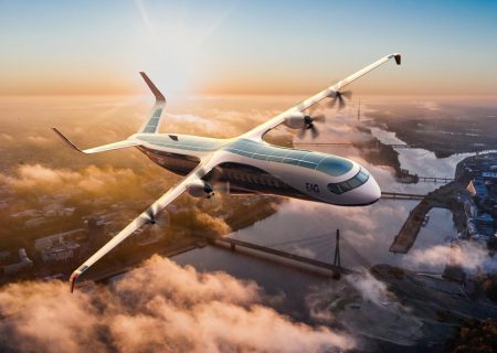 ساخت هواپیمای مسافربری با پیشرانه هیبریدی