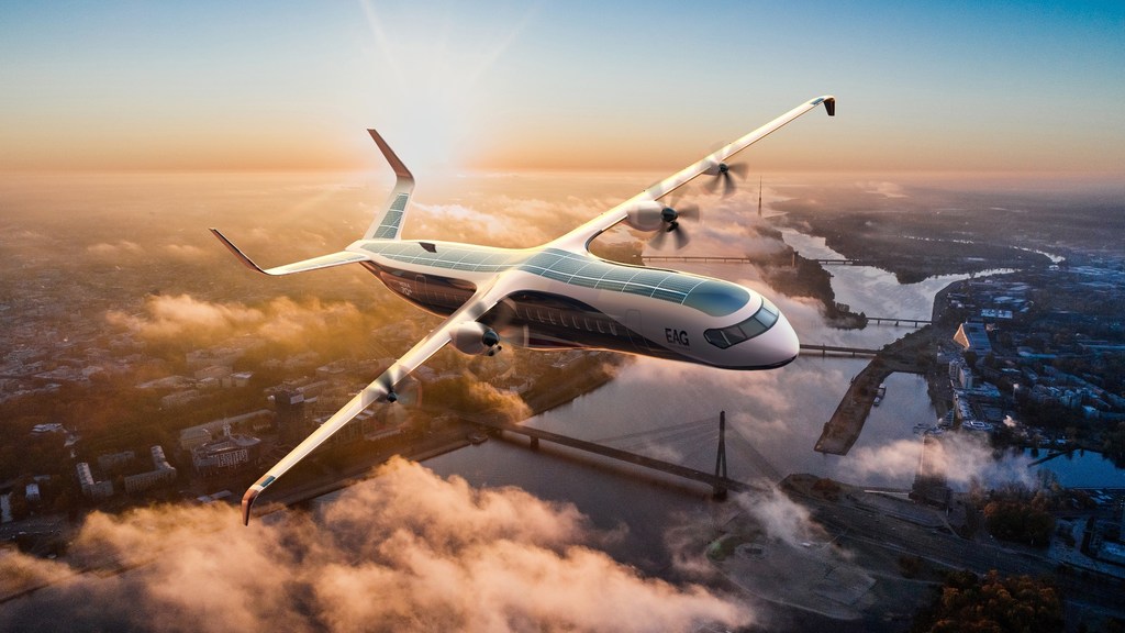 ساخت هواپیمای مسافربری با پیشرانه هیبریدی
